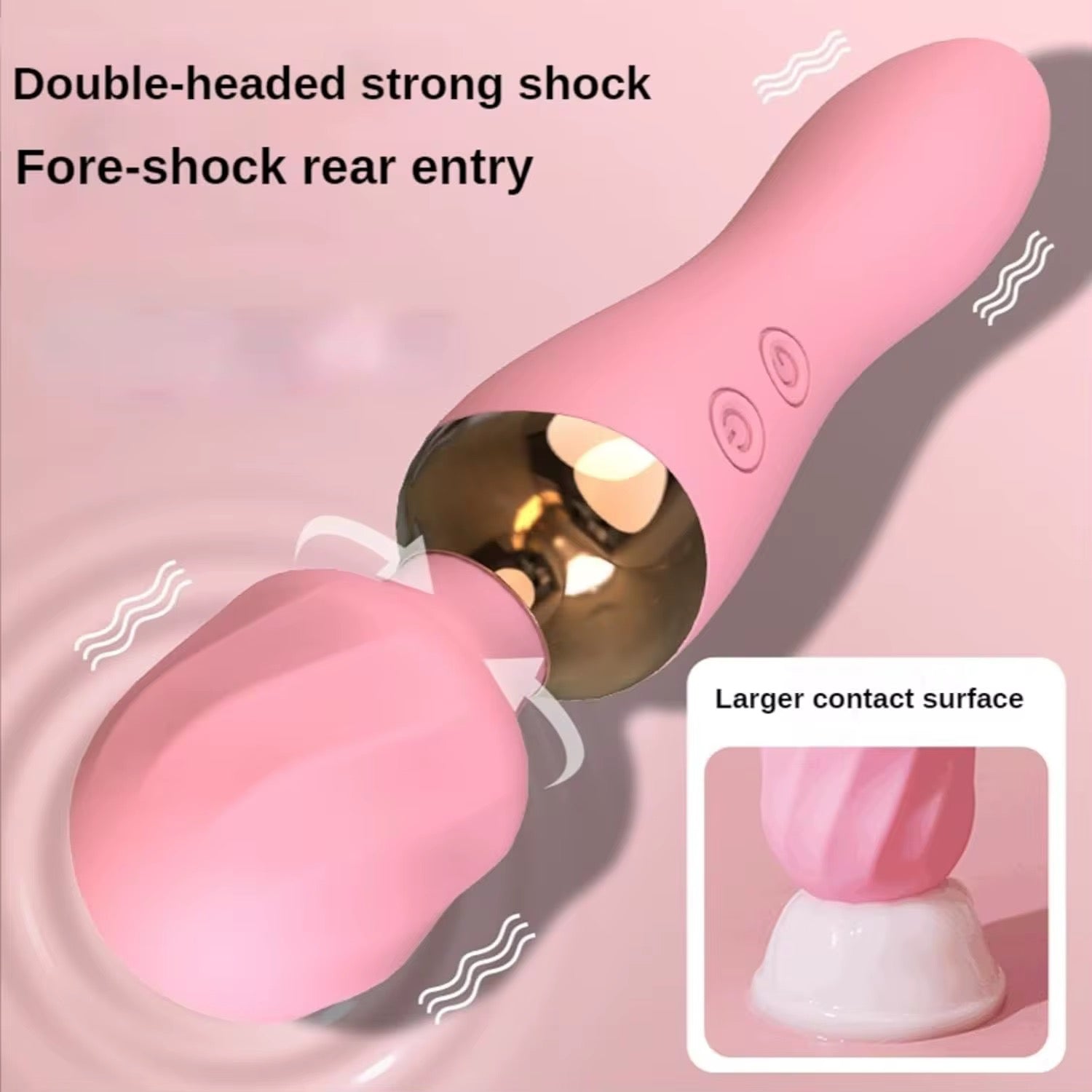 Vibromasseur Sextoys Clitoridienne Point G, Vibro double fonction, Vibro en silicone