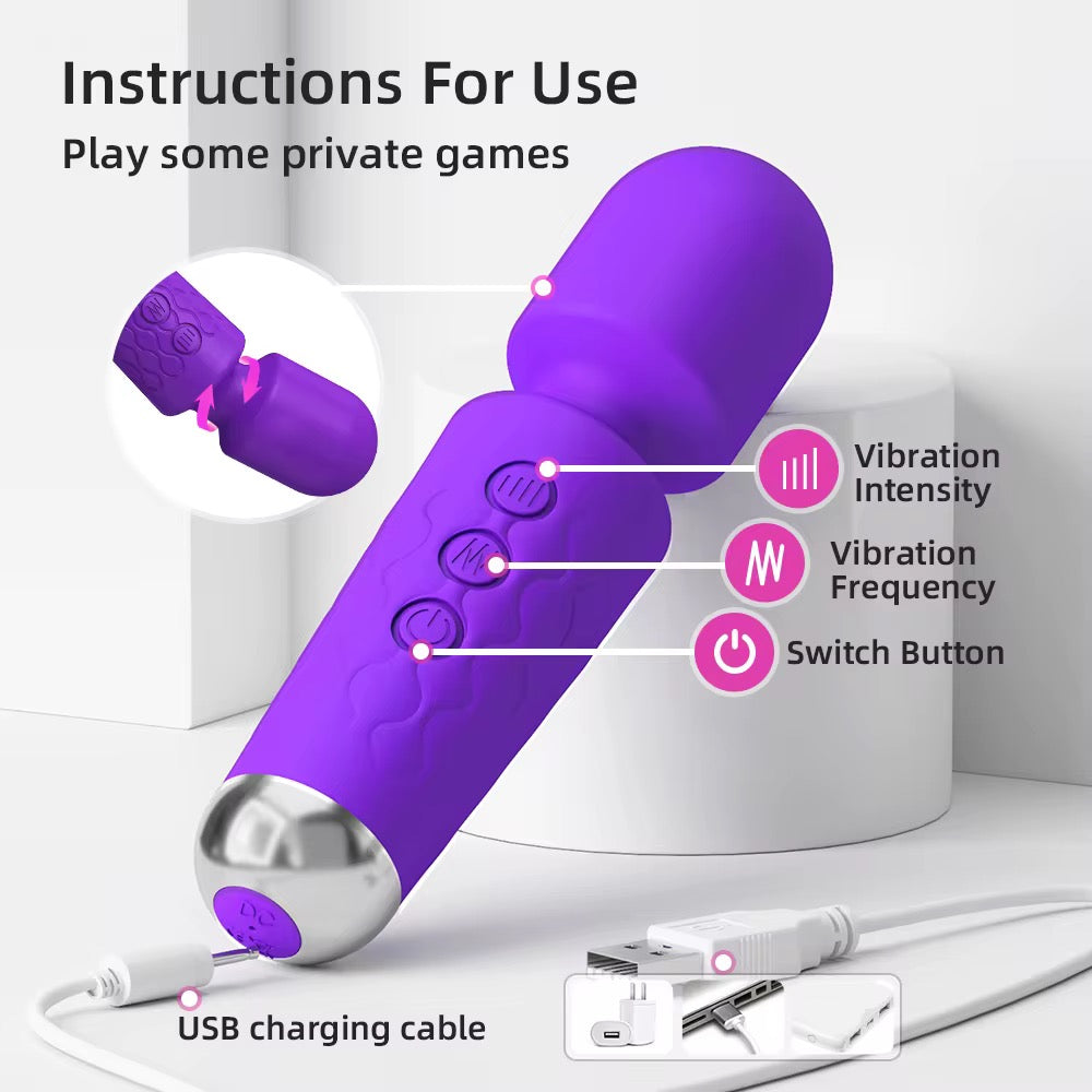 Vibromasseur Clitoridien, Sextoys en Sillicone, Jouets pour adultes