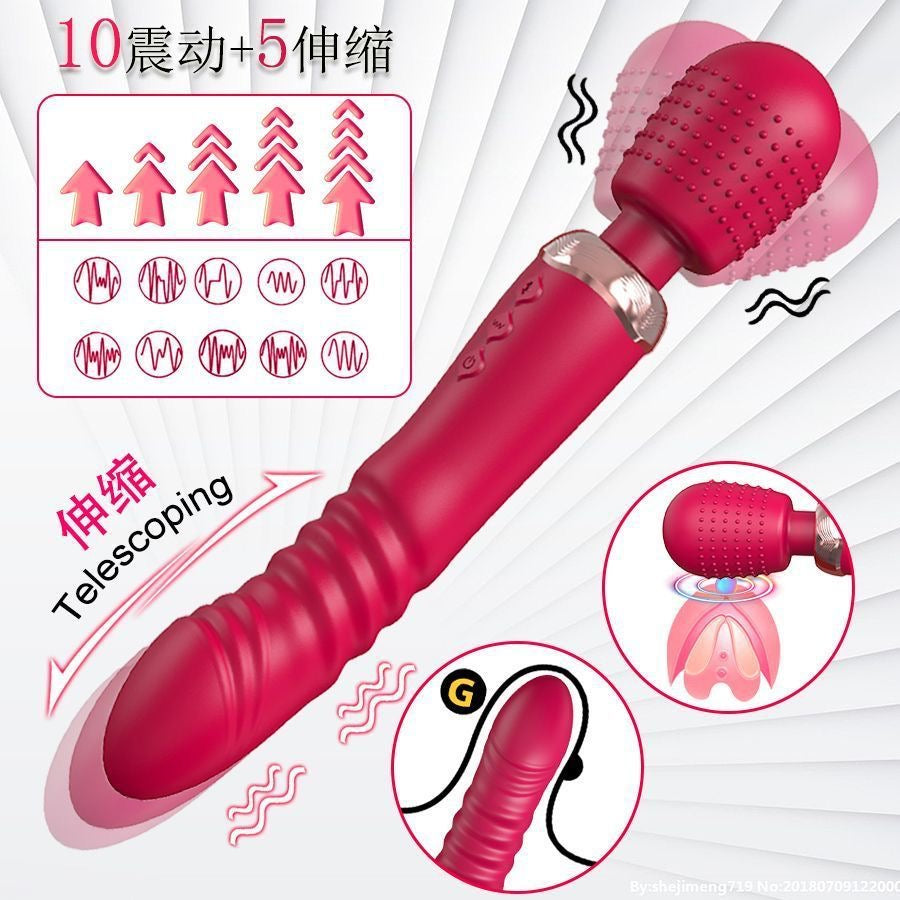 Vibromasseur 2 en 1, Vibromasseur Clitoridien Point G, Vibromasseur vaginale Anal en vente