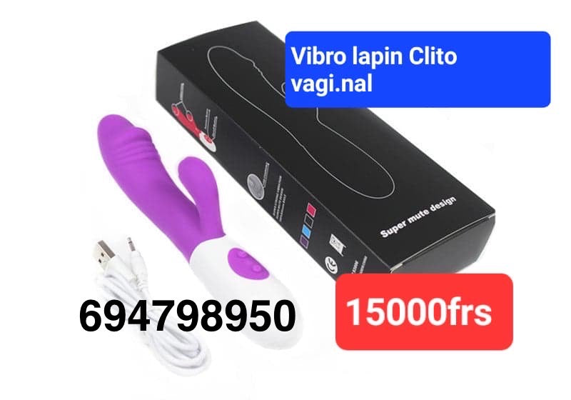Vibromasseur Lapin 2 en 1, Vibromasseur stimulant Point G et Clitoris, Gode Classique stimulant,
