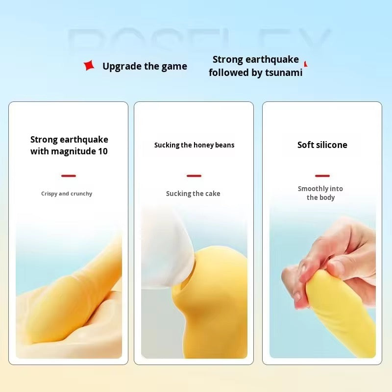 Vibromasseur 2 en 1, Lapin Vibrant Clitoridien, Vibromasseur stimulant suçant le Clitoris et Vibrant le Vagin