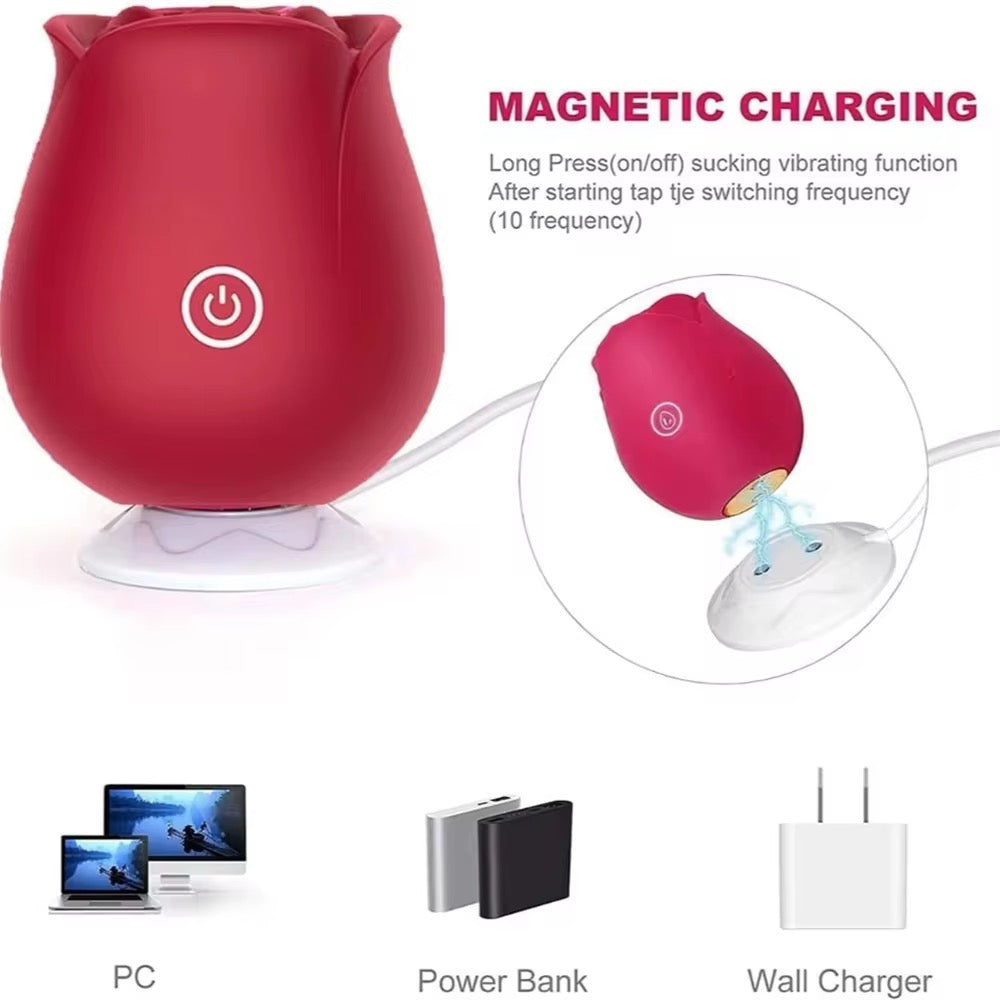 Vibrateur Rose pour Clitoridienne.