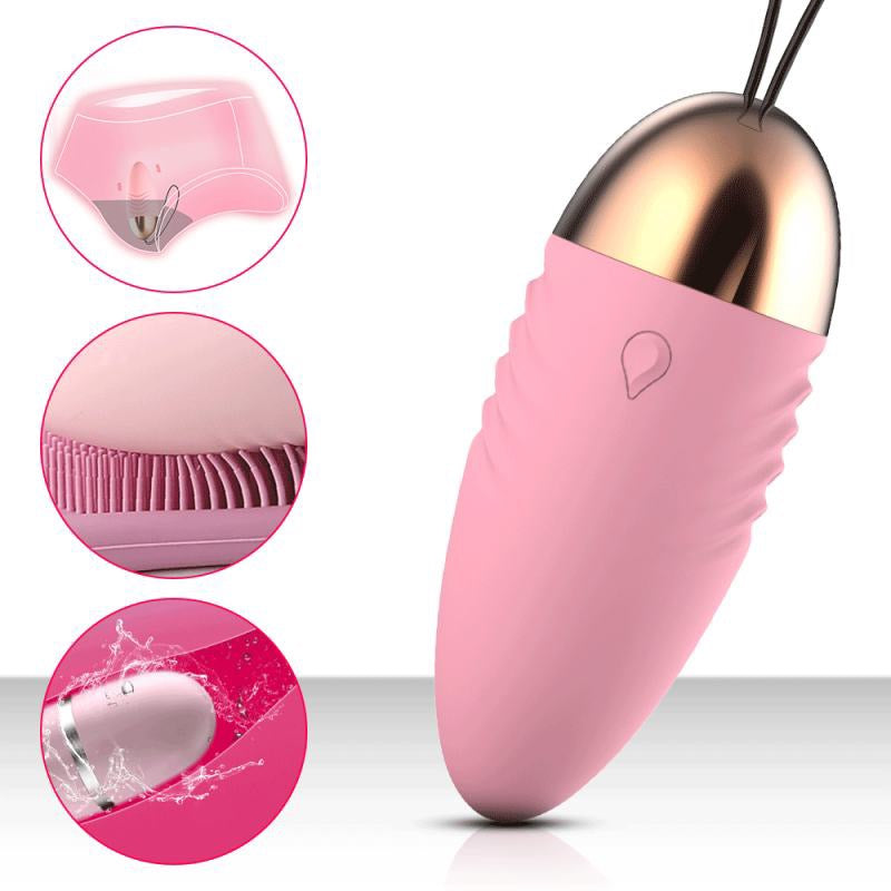 Œuf Vibrant télécommandé, masturbateur féminin