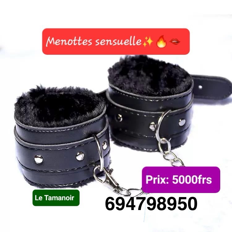 KIT Domination, KIT BDSM, BONDAGE, KIT Sado Maso, Fouets, Menotte en Vente